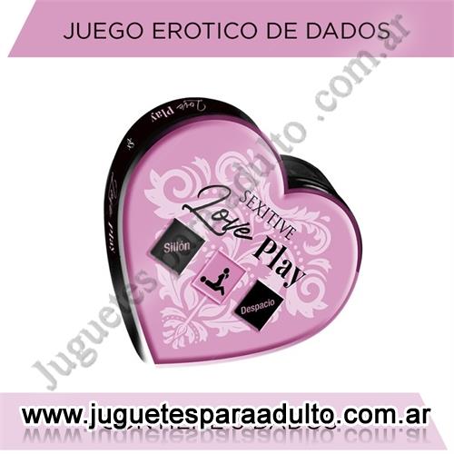 Accesorios, Juegos eroticos, Juego de tres dados love play